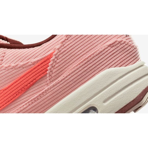 Nike Air Max 1 PRM Corduroy Coral Stardust Men's Sneakers Shoes FB8915-600 - Picture 8 of 8